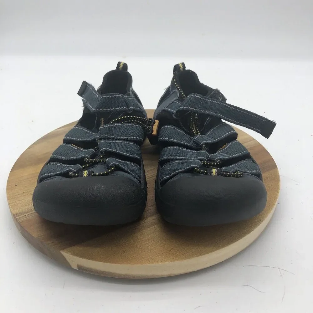 Keen Newport II Sandals Boys 2 Blue Waterproof Leather Shoes Outdoor